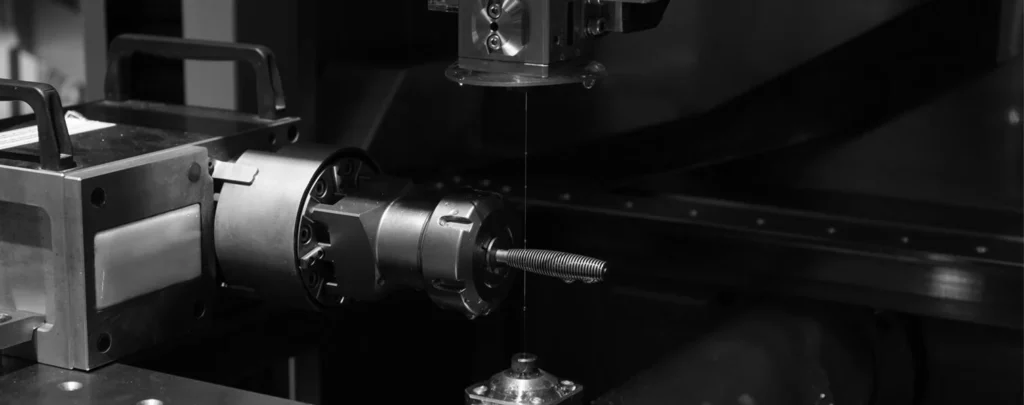 An image of the high performance iX motion controller inside the Wire EDM CNC Machine.