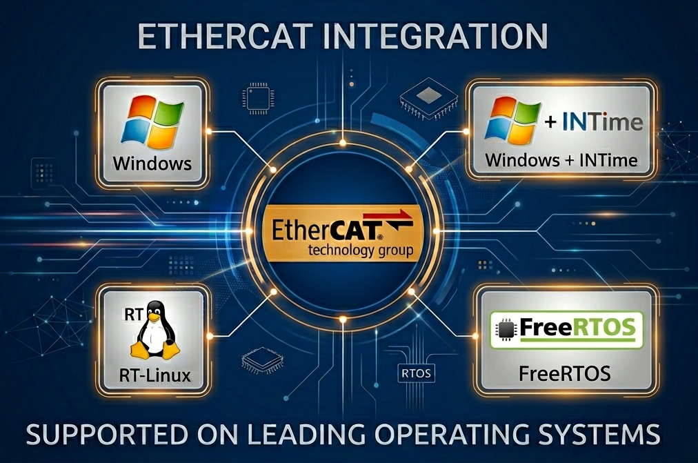 EtherCAT Integration Supported OS